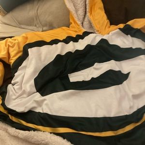 Green Bay Packers Sherpa lined reversible hoodie